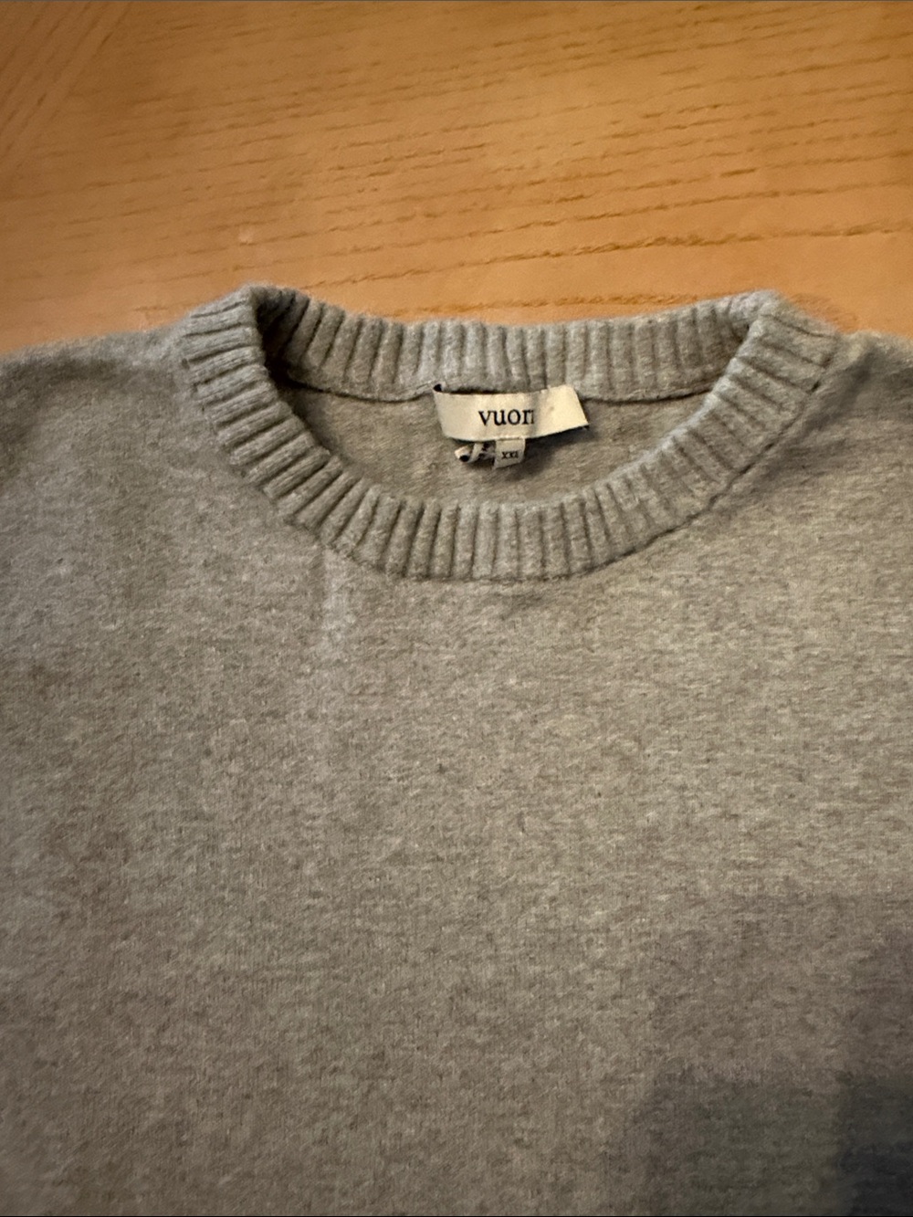 Vuori Men's Crewneck Sweater - Heather Gray